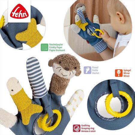 Manusa cu activitati Otter, 0 luni+, Fehn 664264