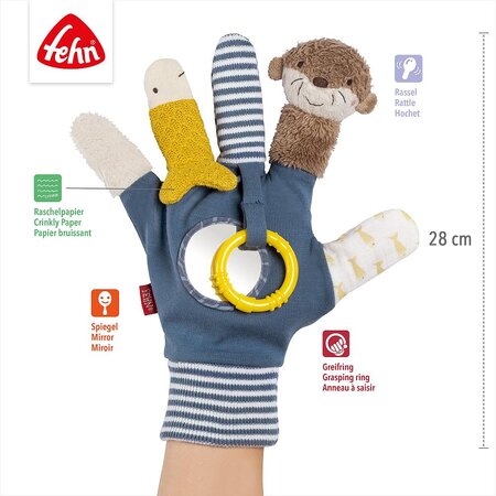 Manusa cu activitati Otter, 0 luni+, Fehn 664263