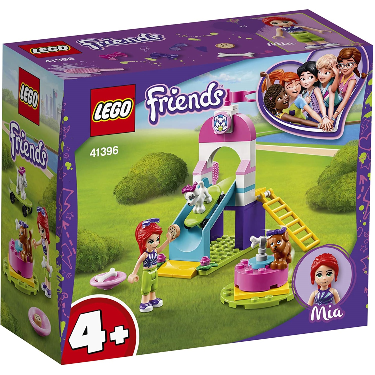 Locul de joaca al catelusilor, L41396, Lego Friends