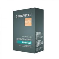 Lotiune dupa ras mentol Men, 100 ml, Gerovital