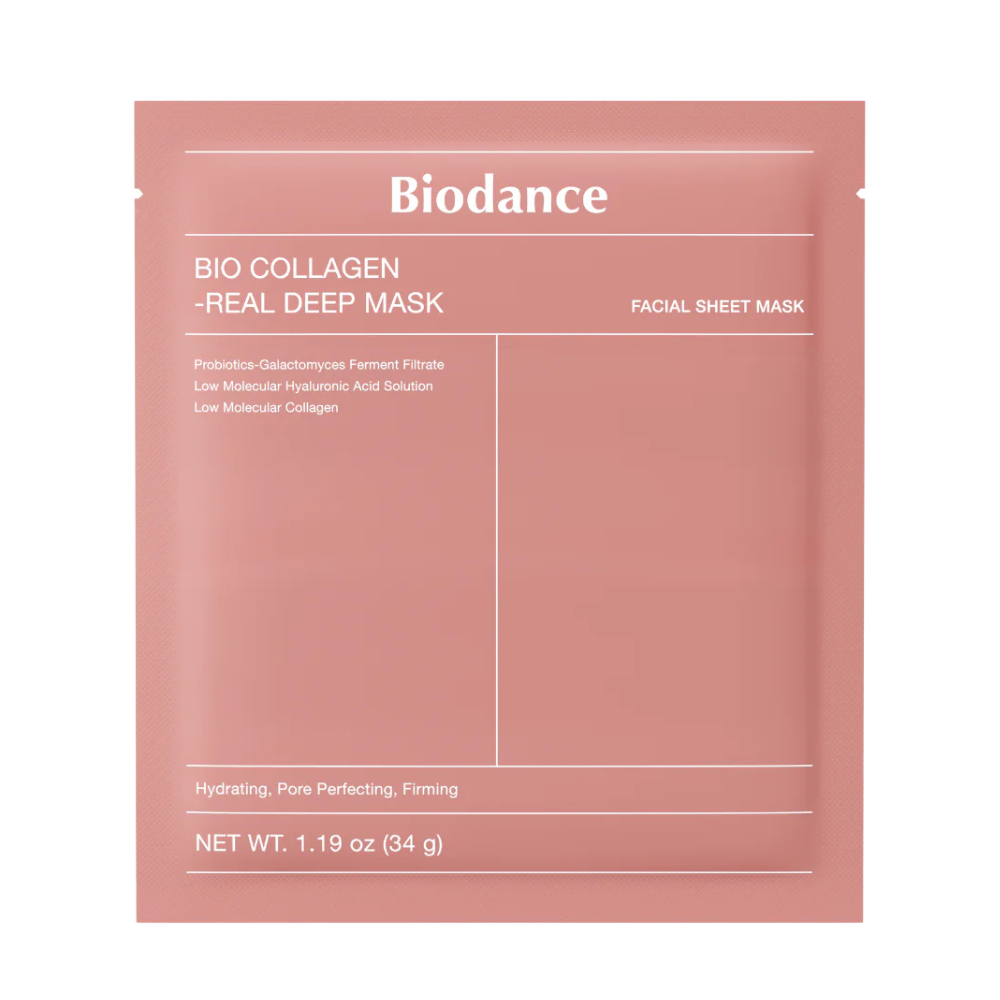 Masca de fata pentru hidratare intensa si fermitate Bio-Collagen, 34 g, Biodance