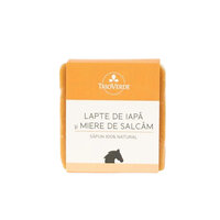 Sapun cu lapte de iapa si miere de salcam, 110g, Trio Verde