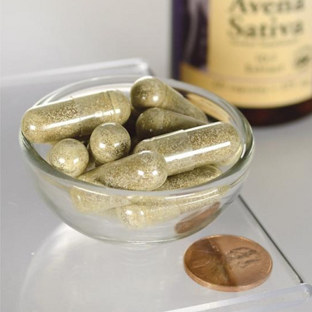 Avena Sativa, 575 mg, 60 capsule, Swanson 664868