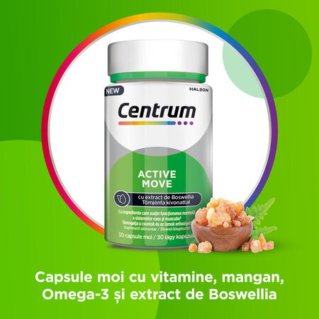 Centrum Active Move, 30 capsule moi, Haleon 664927