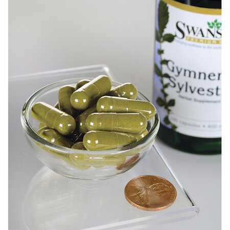 Gymnema Sylvestre Leaf Full spectrum, 400 mg, 100 capsule, Swanson 664858