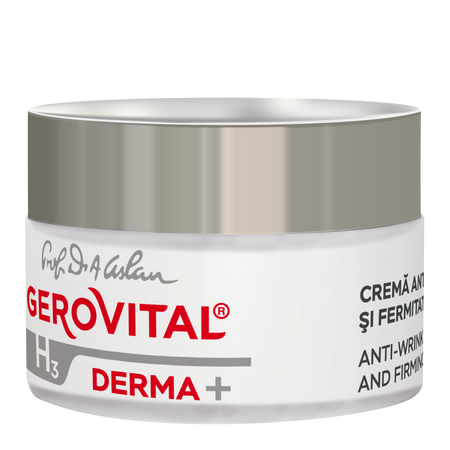 Crema antirid si fermitate Gerovital H3 Derma+, 50 ml, Farmec 569873