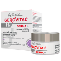 Crema antirid si fermitate Gerovital H3 Derma+, 50 ml, Farmec