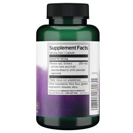 Mega Tribulus Extract, 120 capsule, Swanson 664887
