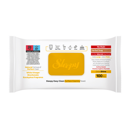 Servetele umede multisuprafete Easy Clean, Herbal Soap, 100 bucati, Sleepy 664968