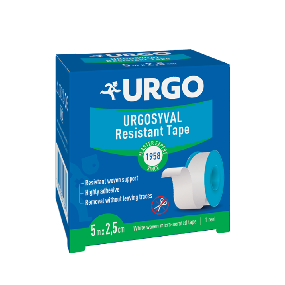 Leucoplast Syval, 2.5 cm x 5m, Urgo