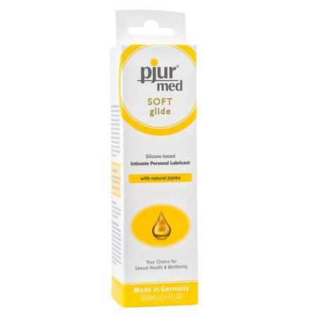 Lubrifiant pe baza de silicon Med Soft Glide, 100 ml, Pjur 665057