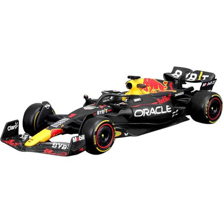 Macheta masinuta Oracle Red Bull Racing RB19 Max Verstappen, +14 ani, 1:43, Bburago