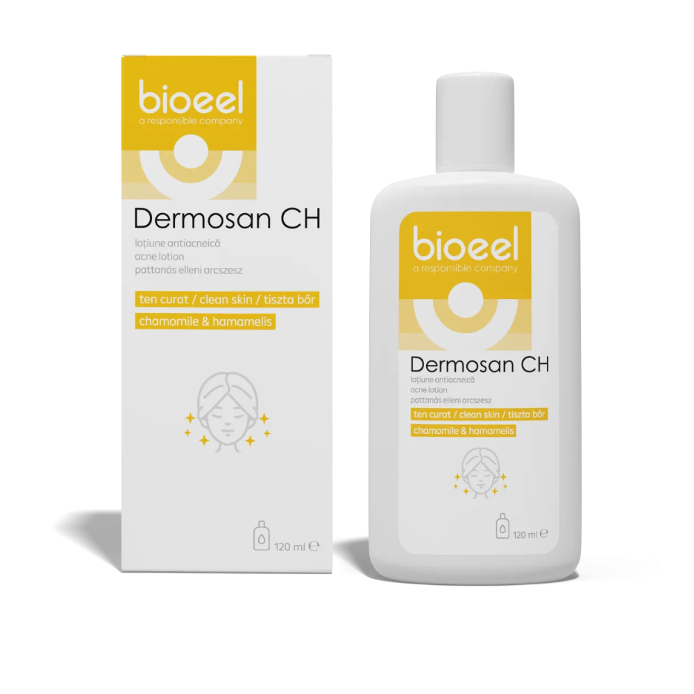 Dermosan CH lotiune antiacneica, 120 ml, Bioeel