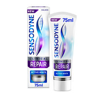 Pasta de dinti pentru sensibilitate dentara Clinical Repair Active White, 75 ml, Sensodyne
