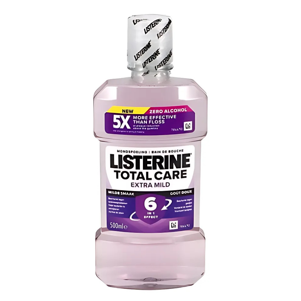 Apa de gura Total Care Zero Alcool, 500 ml, Listerine