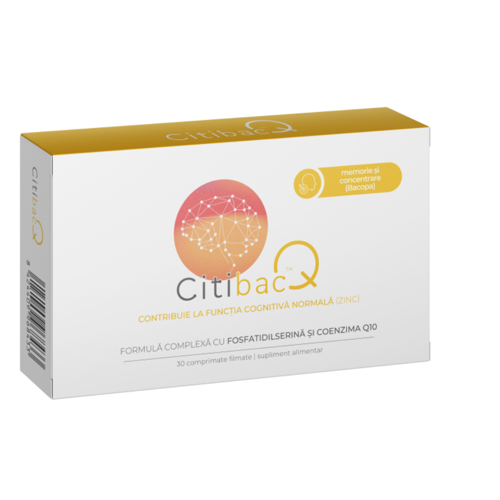 Citibac Q, 30 comprimate, NaturPharma