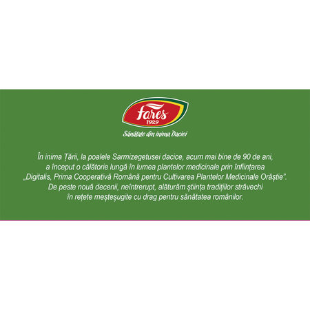 Ceai din plante asortat, 120 plicuri, Fares 720877
