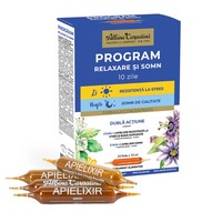 Program relaxare si somn, 20 fiole x 10 ml, Albina Carpatina