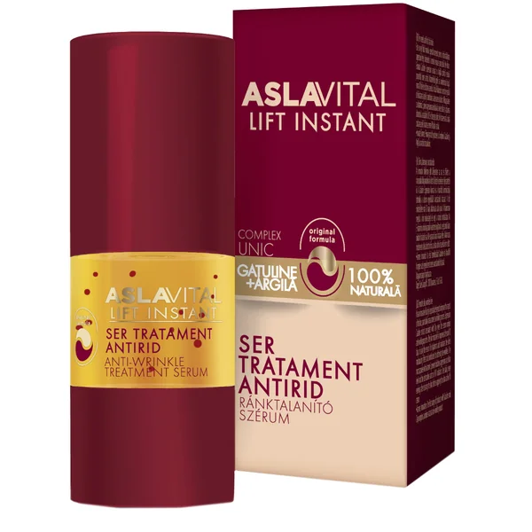 Ser pentru tratament antirid AslaVital, 15 ml, Farmec