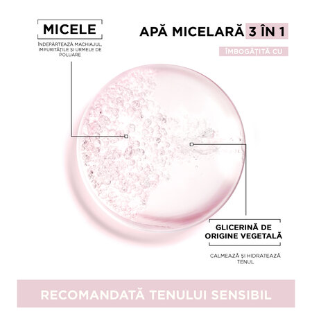 Pachet Apa Micelara Garnier Skin Naturals  + Mascara Maybelline New York Lash Sensational Firework, 400 ml + 10 ml, Loreal 665564