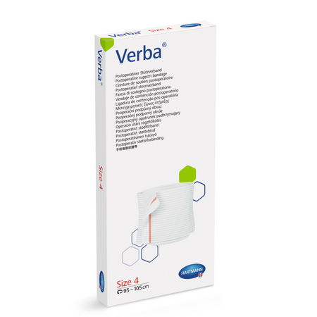 Centura elastica de sustinere postnatala/postoperator Verba, Marimea 4, 95-105 cm, Hartmann