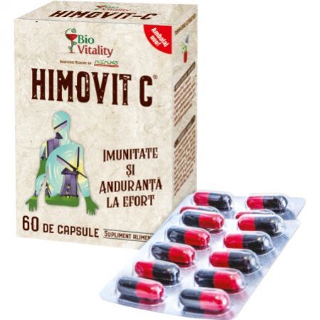 Stimulator imunitar adaptogen Himovit C, 60 capsule, Bio Vitality