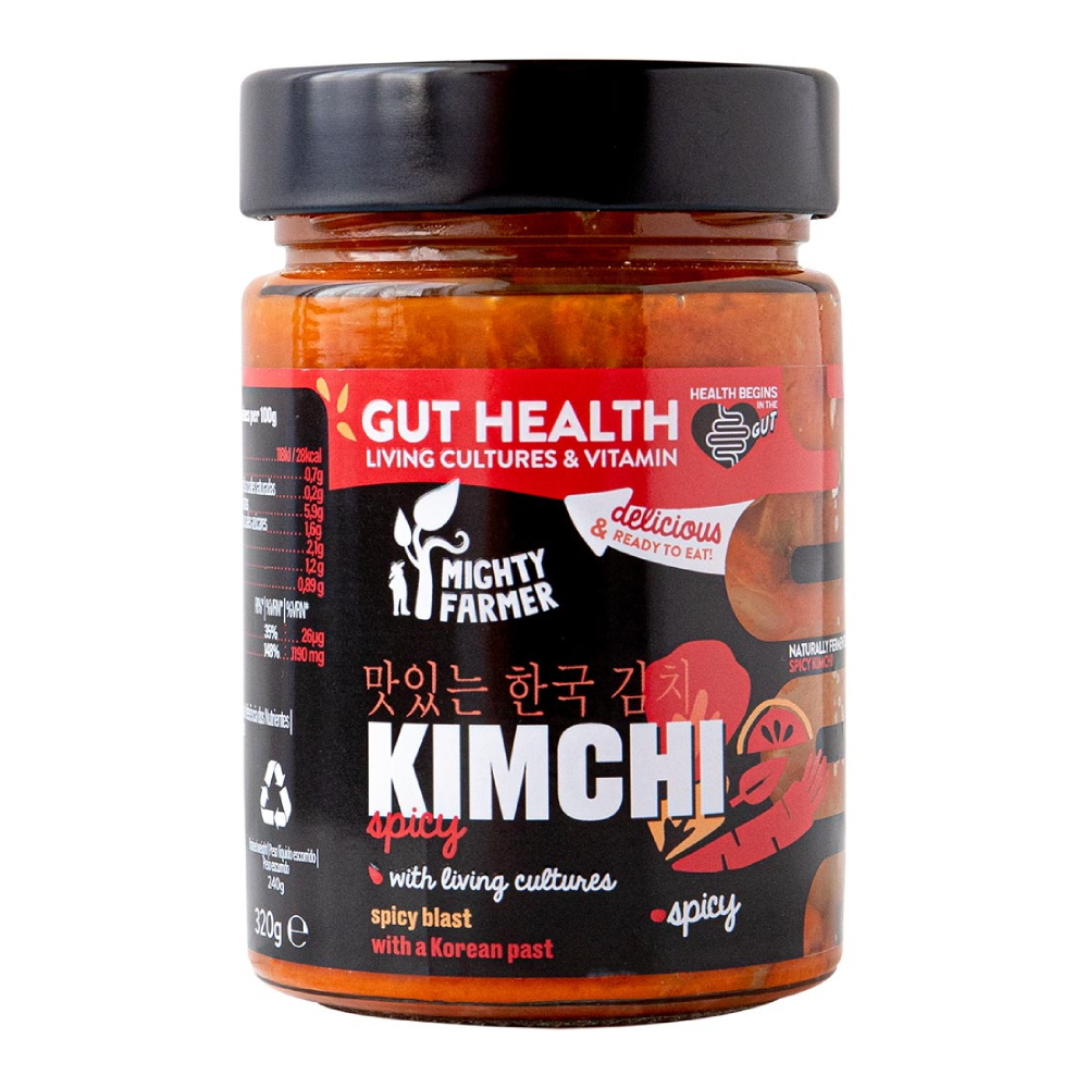 Kimchi picant, 320 g, Mighty Farmer