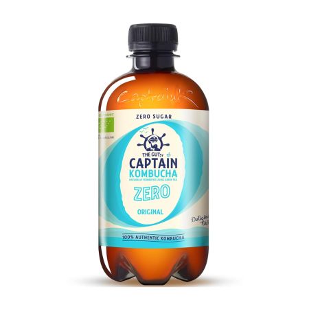 Bautura Bio Kombucha fara zahar Original, 400 ml, The GUTsy Captain