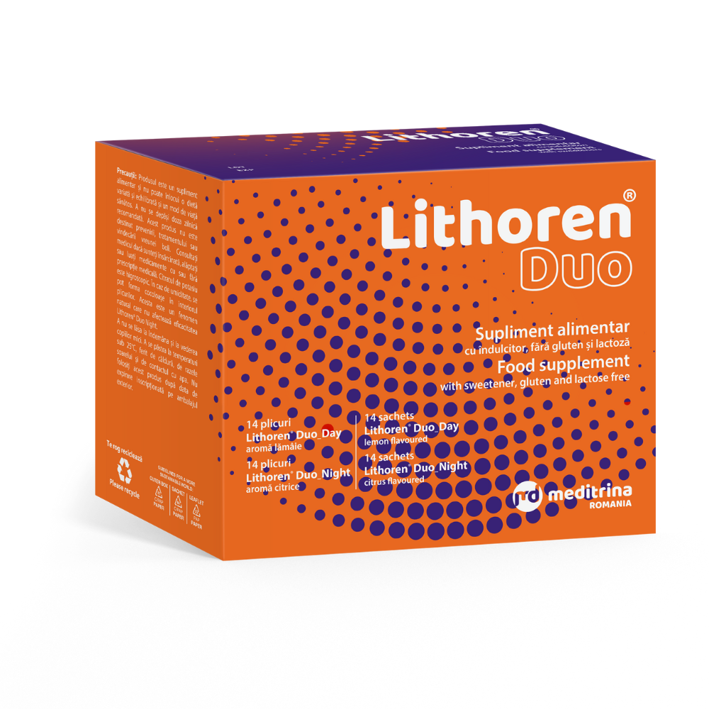 Lithoren Duo, 28 plicuri, Meditrina Pharmaceuticals