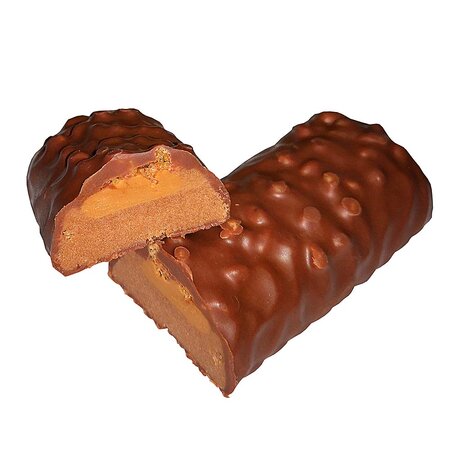 Baton proteic cu caramel si ciocolata, 45 g, The Gutsy Captain 762920