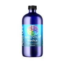 Hidrosolutie cu argint ionic Argentum+ Medica, 49 ppm, 480 ml, Pure Life