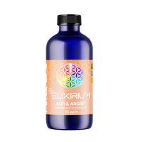 Solutie cu aur si argint Minerals+ Mix Elixirium, 35 ppm, 240 ml, Pure Life