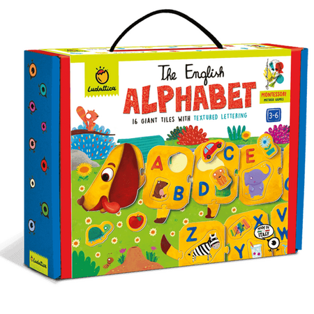 Puzzle Alfabet Montessori, +3 ani, Ludattica