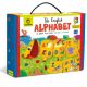 Puzzle Alfabet Montessori, +3 ani, 16 piese, Ludattica 667133