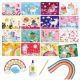 Set Creativ Quilling Unicorni Magici, +5 ani, Ludattica 667154