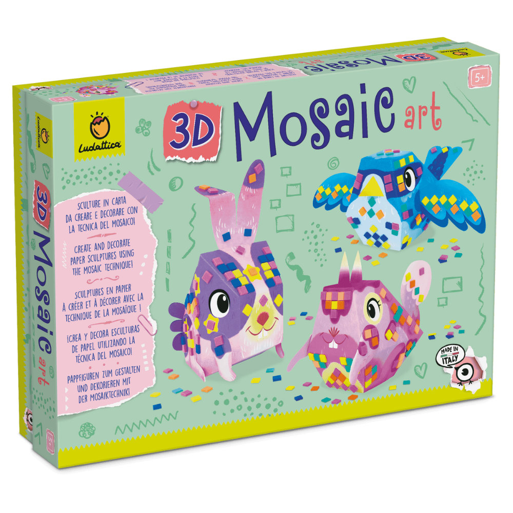 Set Creativ Mozaic 3D, +5 ani, Ludattica