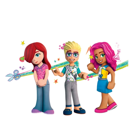 Salonul de coafura Friends, 6 ani+, 41743, Lego 667413
