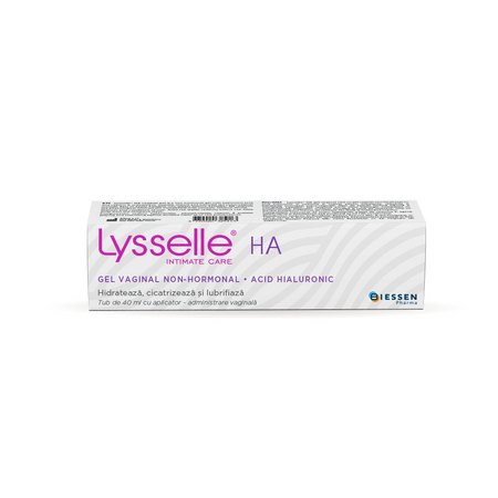 Lysselle HA gel vaginal nonhormonal, 40 ml, tub cu aplicator, Biessen Pharma 702646