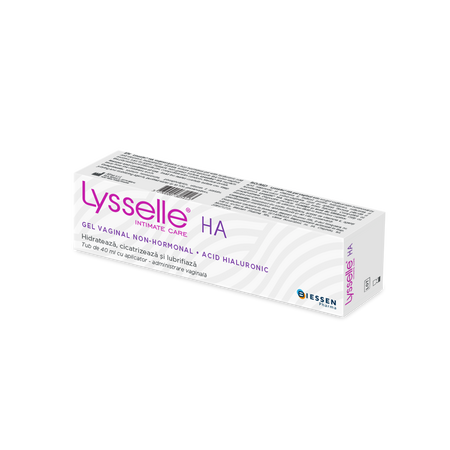 Lysselle HA gel vaginal nonhormonal, 40 ml, tub cu aplicator, Biessen Pharma 702645