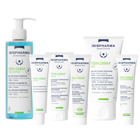 Crema pentru pielea predispusa la acnee Teen Derm Hydra, 100 ml, IsisPharma 678811