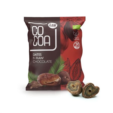 Curmale Eco in ciocolata Raw, 70 g, Cocoa