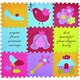 Covoras Puzzle Printesa, 92 x 92 cm, +3 ani, Babygreat 667609