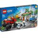 Camionul gigant de politie si atacul armat Lego City, +5 ani, 60245, Lego 445619