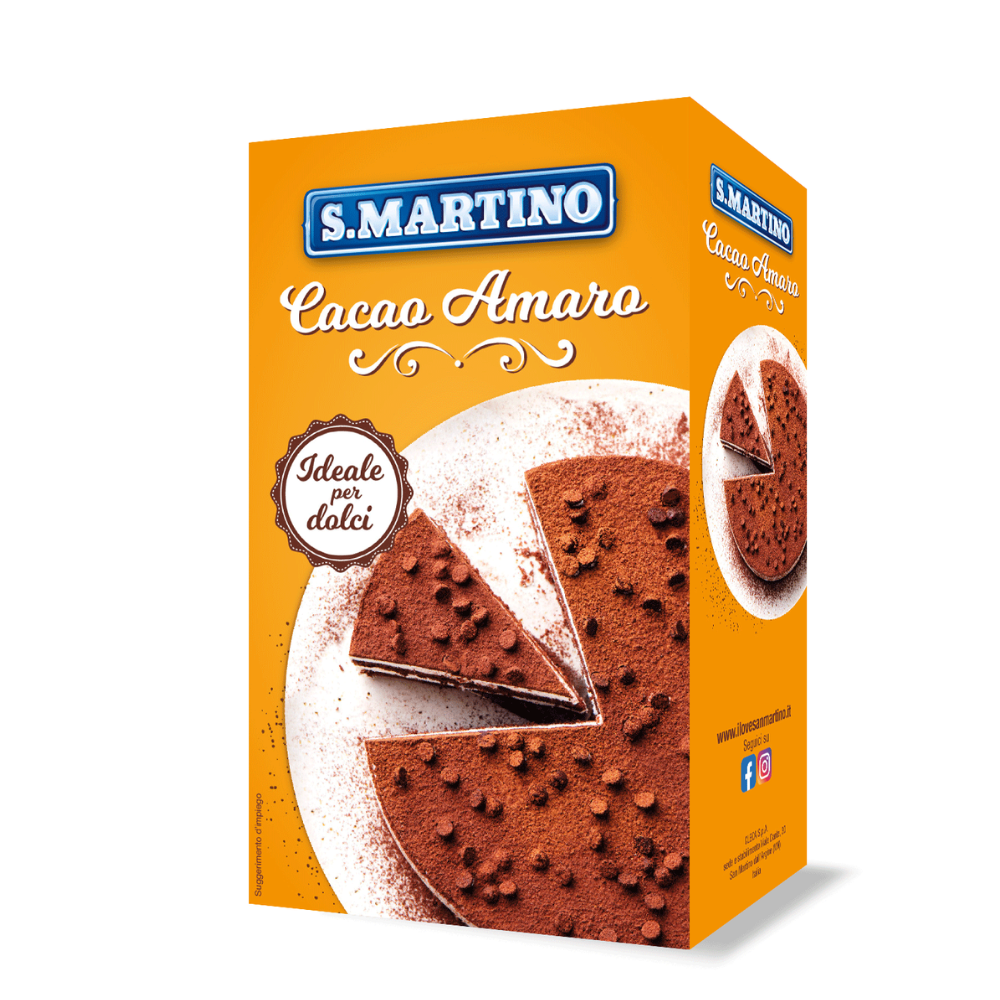 Cacao pudra amaruie, 250 g, S.Martino