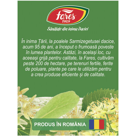 Ceai de Tei, 20 plicuri, Fares 723171