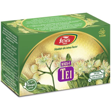 Ceai de Tei, 20 plicuri, Fares
