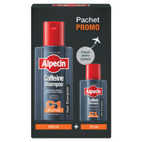 Pachet Sampon Caffeine C1, 250 ml + 75 ml, Alpecin