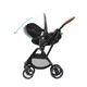 Scoica auto Pebble 360 Pro2, 40 - 87 cm, Twillic Black, Maxi Cosi 669014