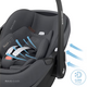 Scoica auto Pebble 360 Pro2, 40 - 87 cm, Twillic Graphite, Maxi cosi 669065