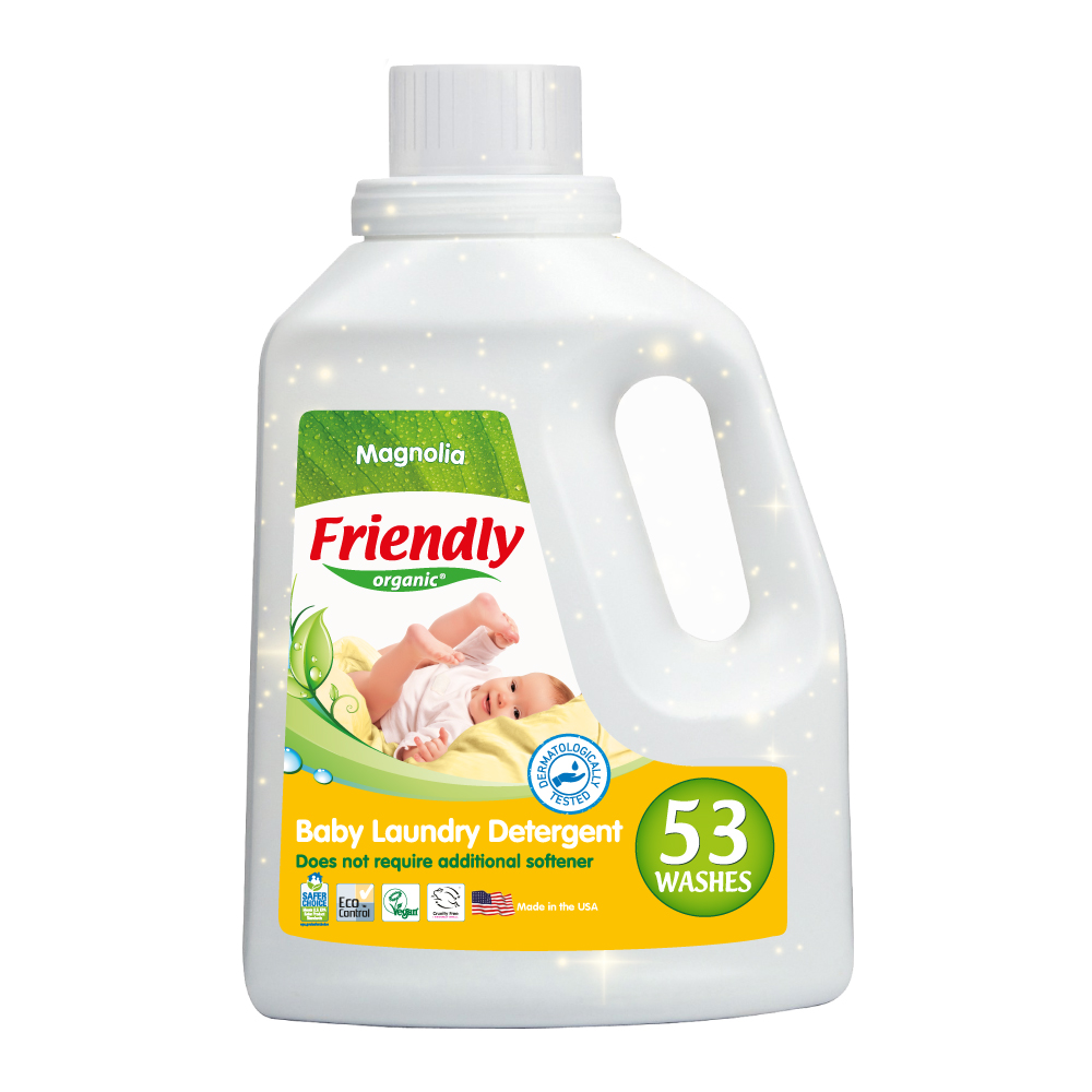 Detergent lichid automat pentru rufe cu magnolie Organic, 1567 ml, Friendy Organic